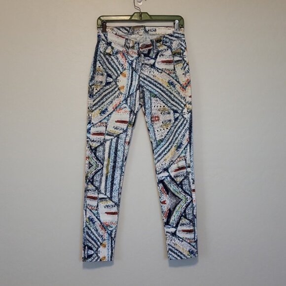 Rag & Bone Women's Surf Knit Legging Jeans Multicolor Print Size 27 - Picture 5 of 16
